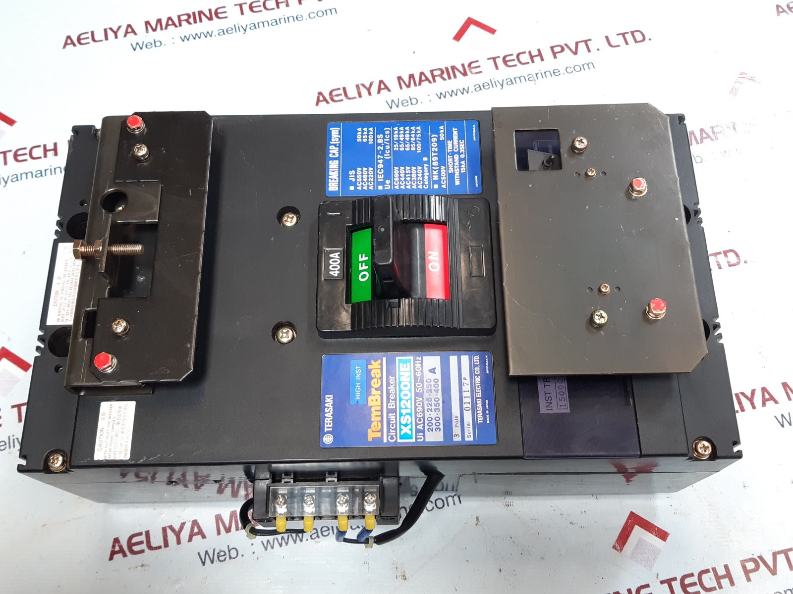 Terasaki xs1200ne tembreak 3pole circuit breaker Used