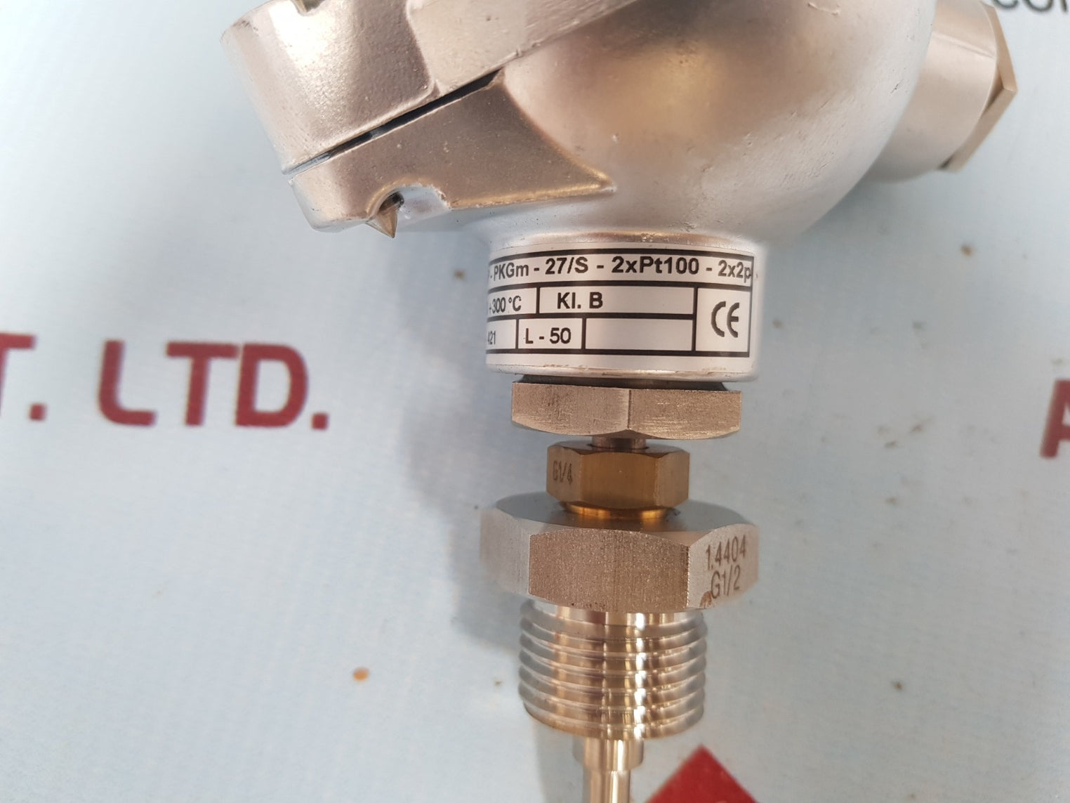 Alf sensor top-pkgm-27/s-2xpt100-2x2p  resistance thermometer 