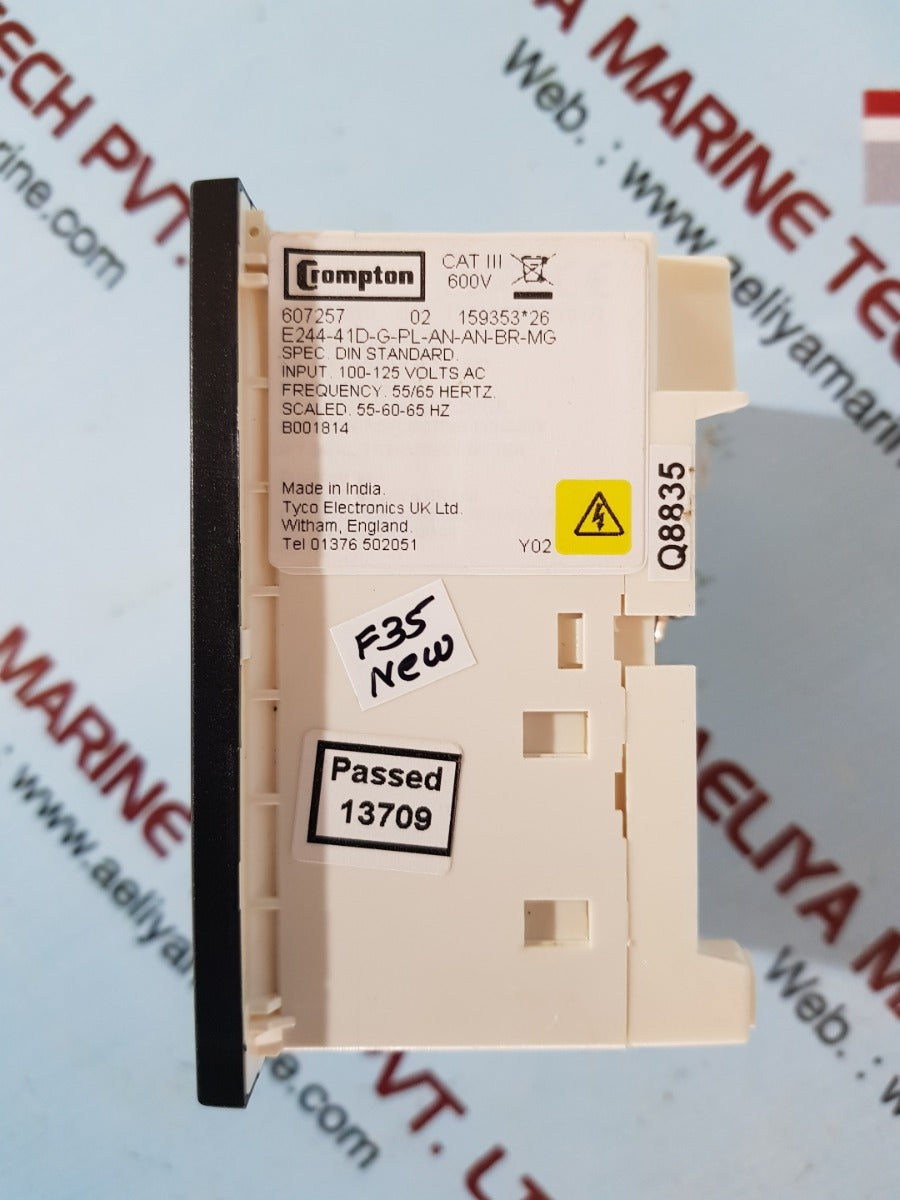 Crompton e244-41d-g-pl-an-an-br-mg panel meter 