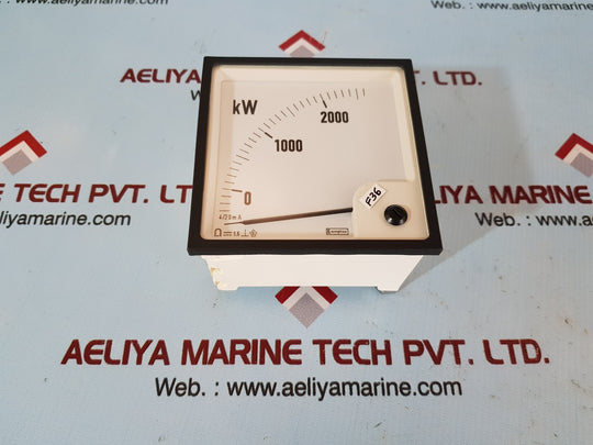 Crompton megacon pq96c watt meter 
