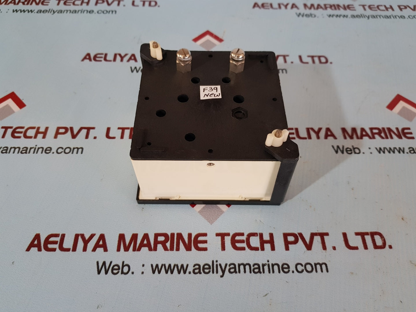 Meco ml96 dc moving coil din panel ammeter & voltmeter