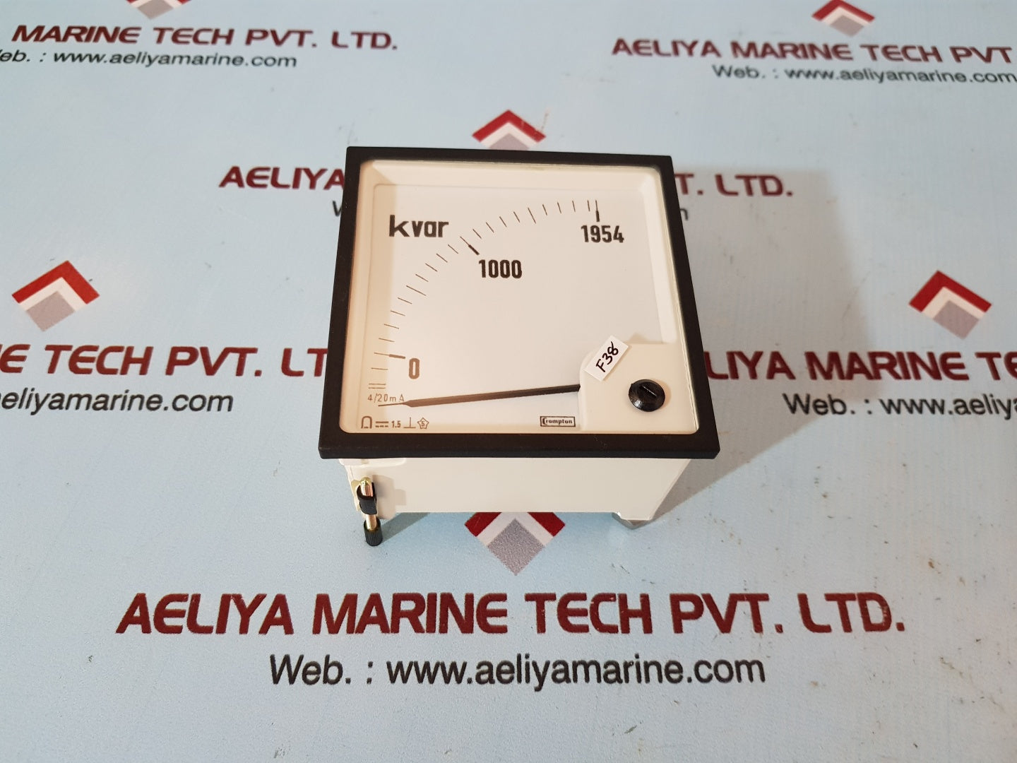 Crompton megacon pq96c var meter 