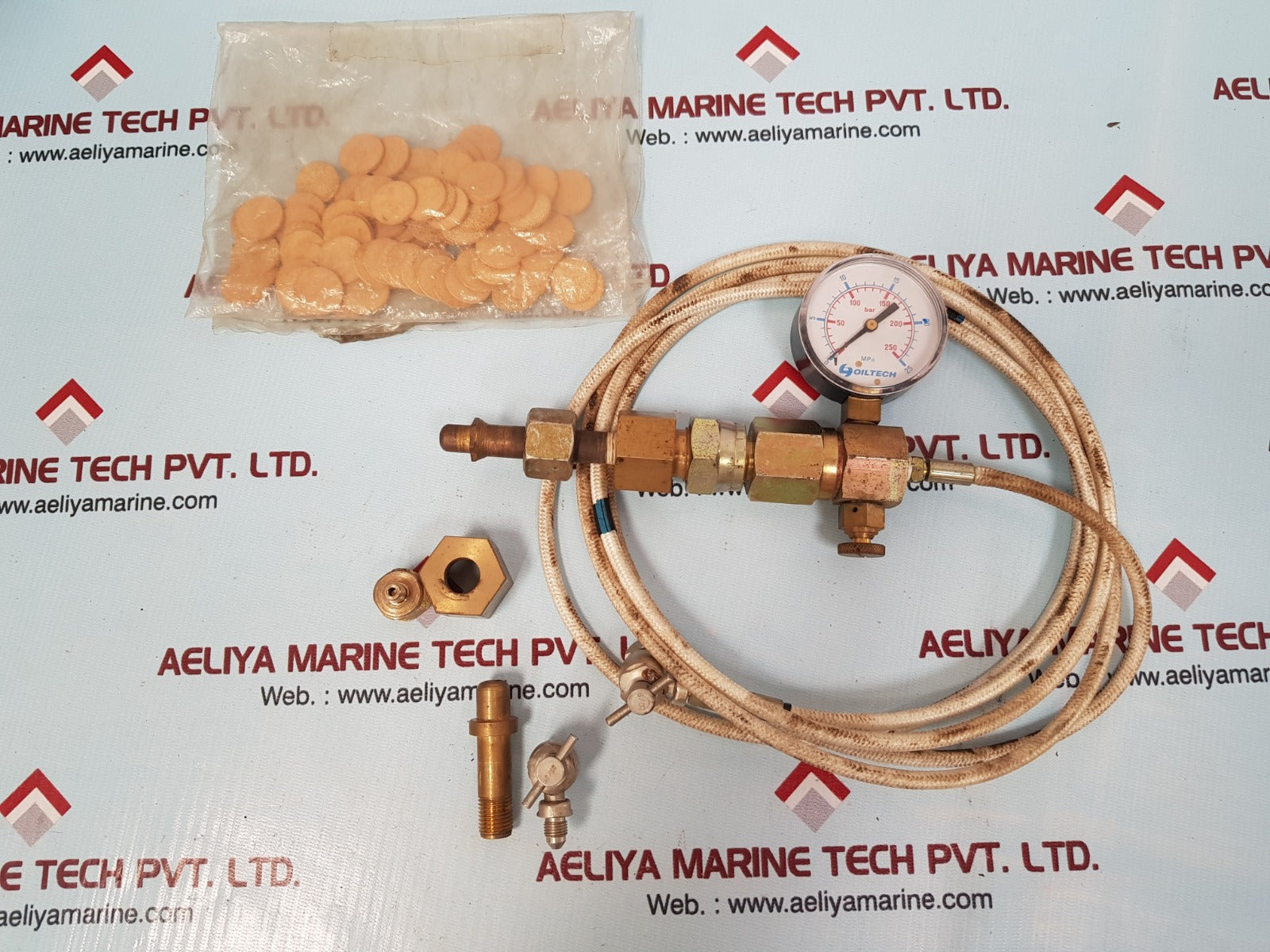 Oiltech cgh-3000 charging assembly