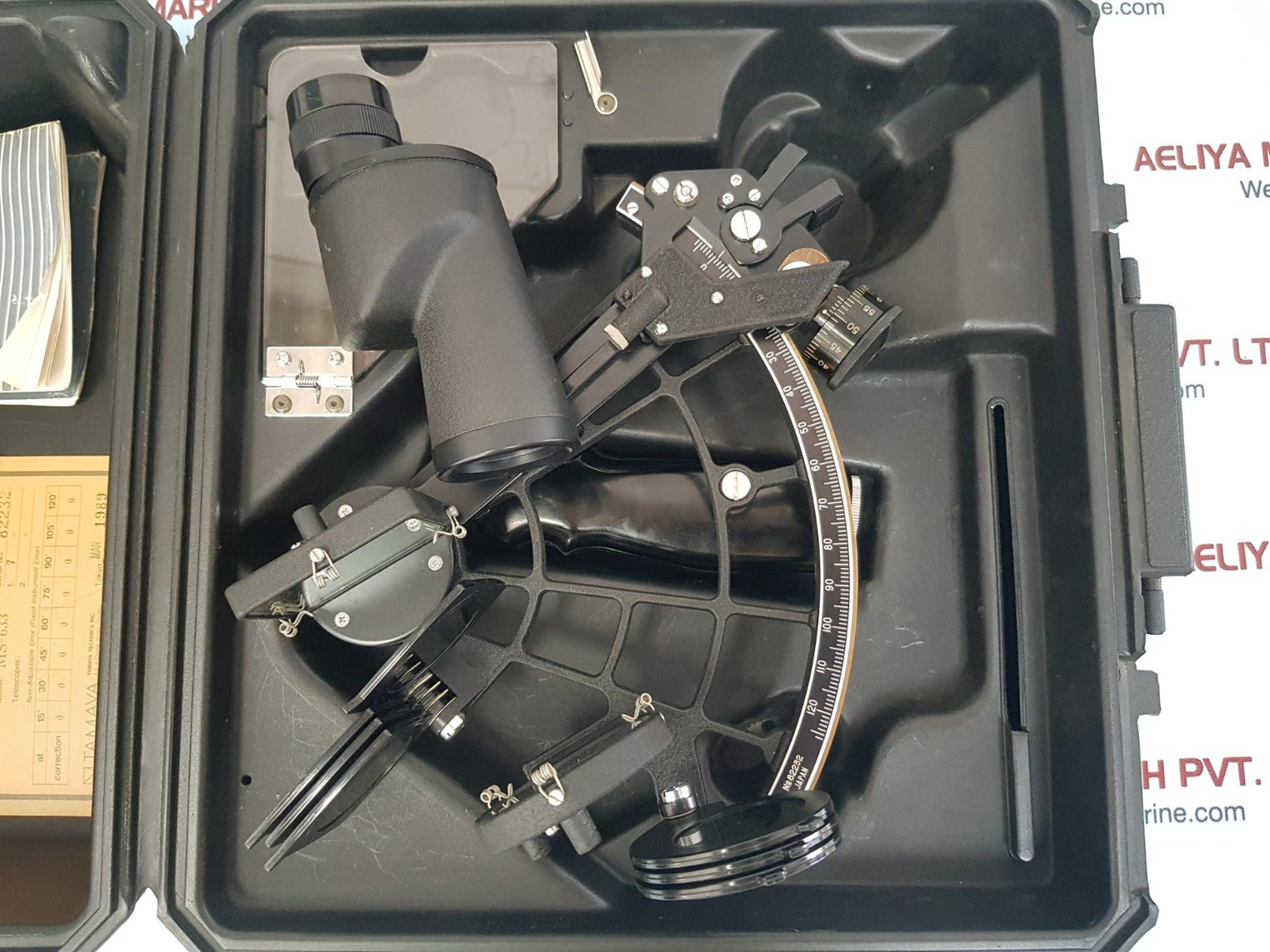 Tamaya ms-633 micrometer marine sextant