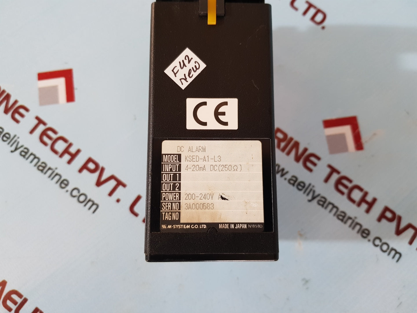 M.system ksed-a1-l3 k.unit limit alarm
