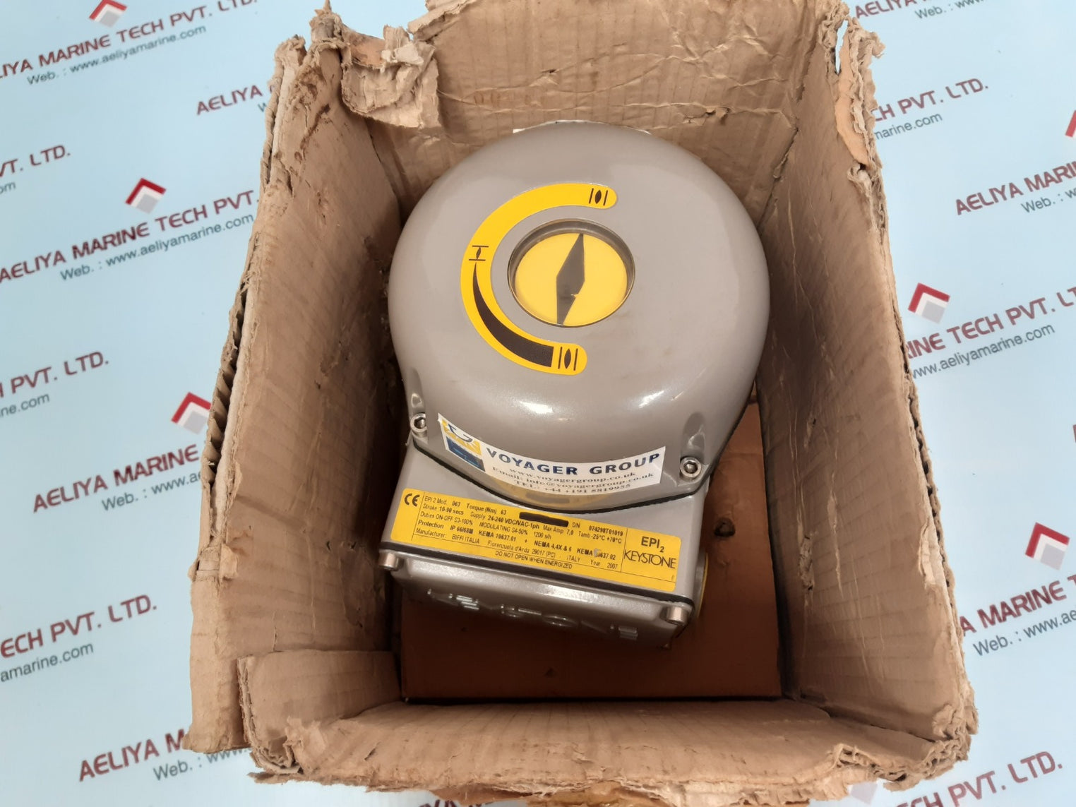 Keystone electric actuator epi2