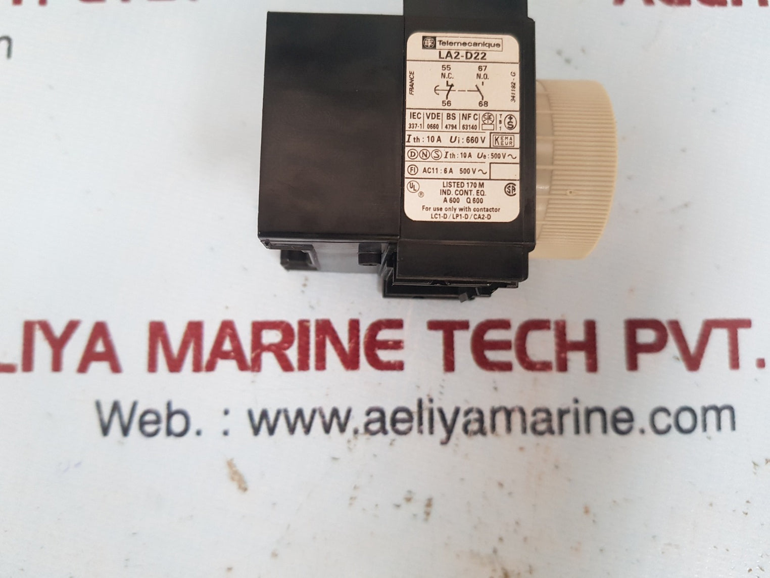 telemecanique la2-d22