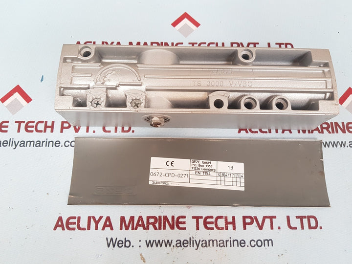 Geze ts 3000 door closer 0672-cpd-0271