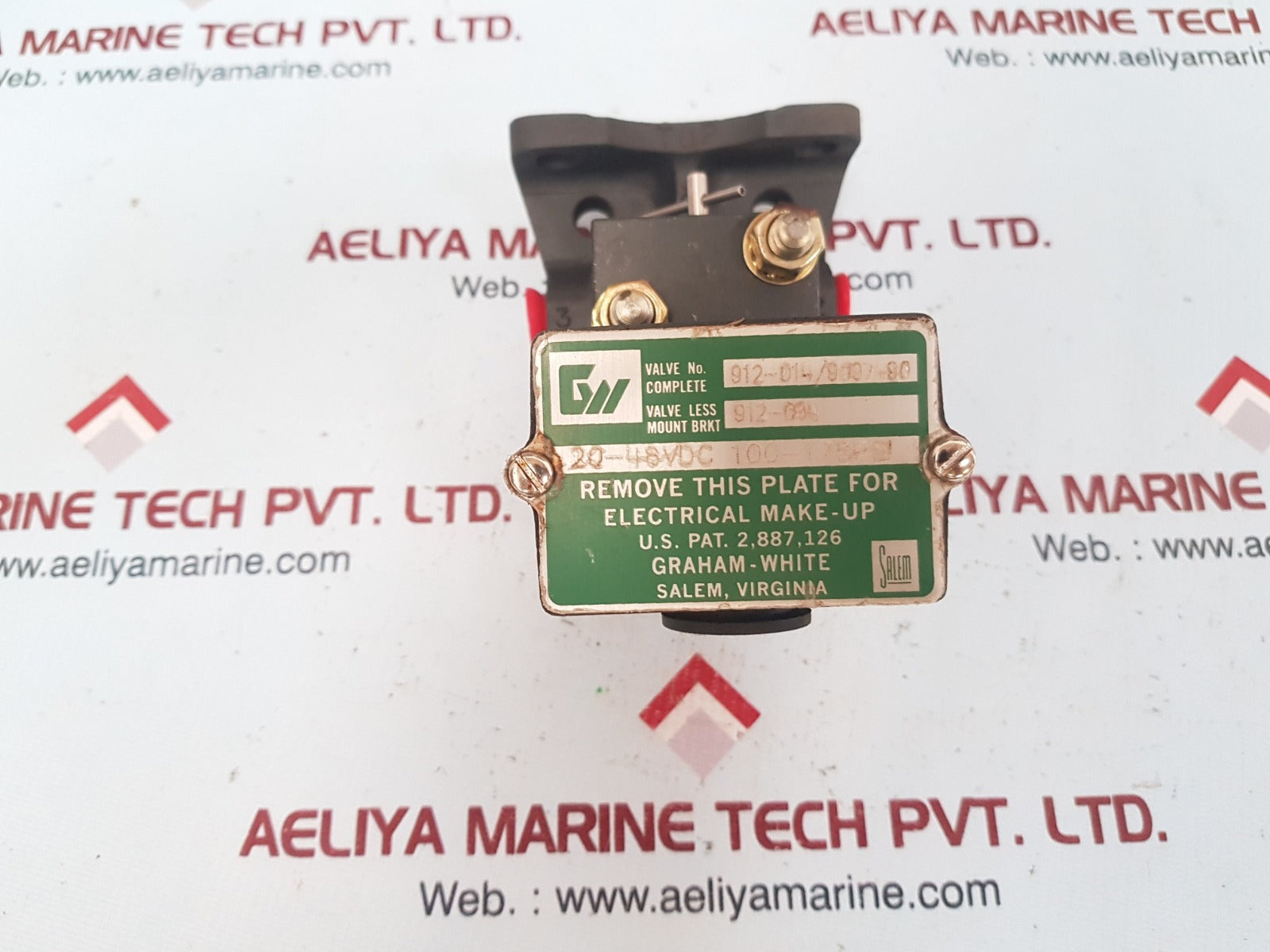 Graham-white 912-014 solenoid valve
