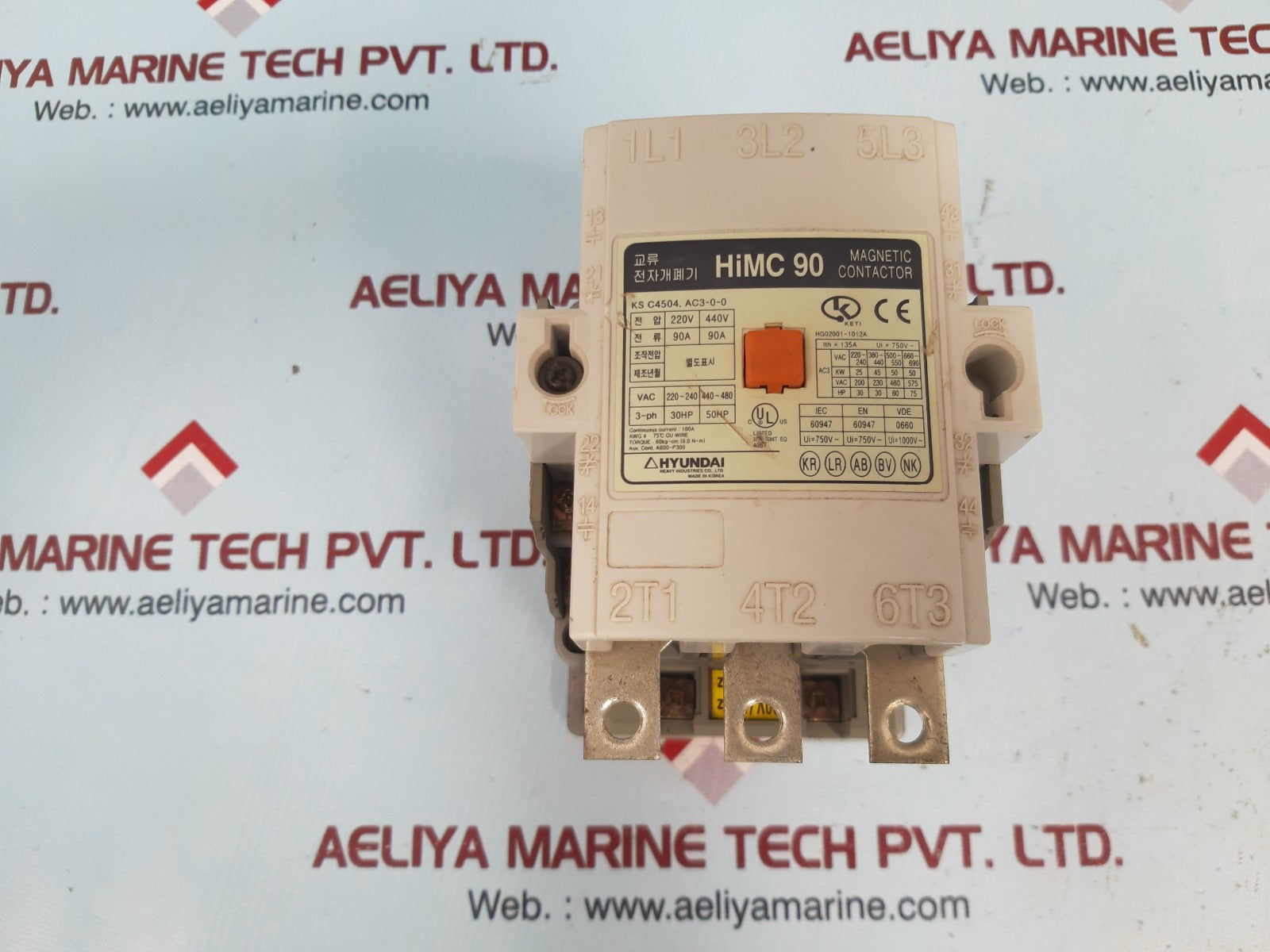 Hyundai himc 90 magnetic contactor