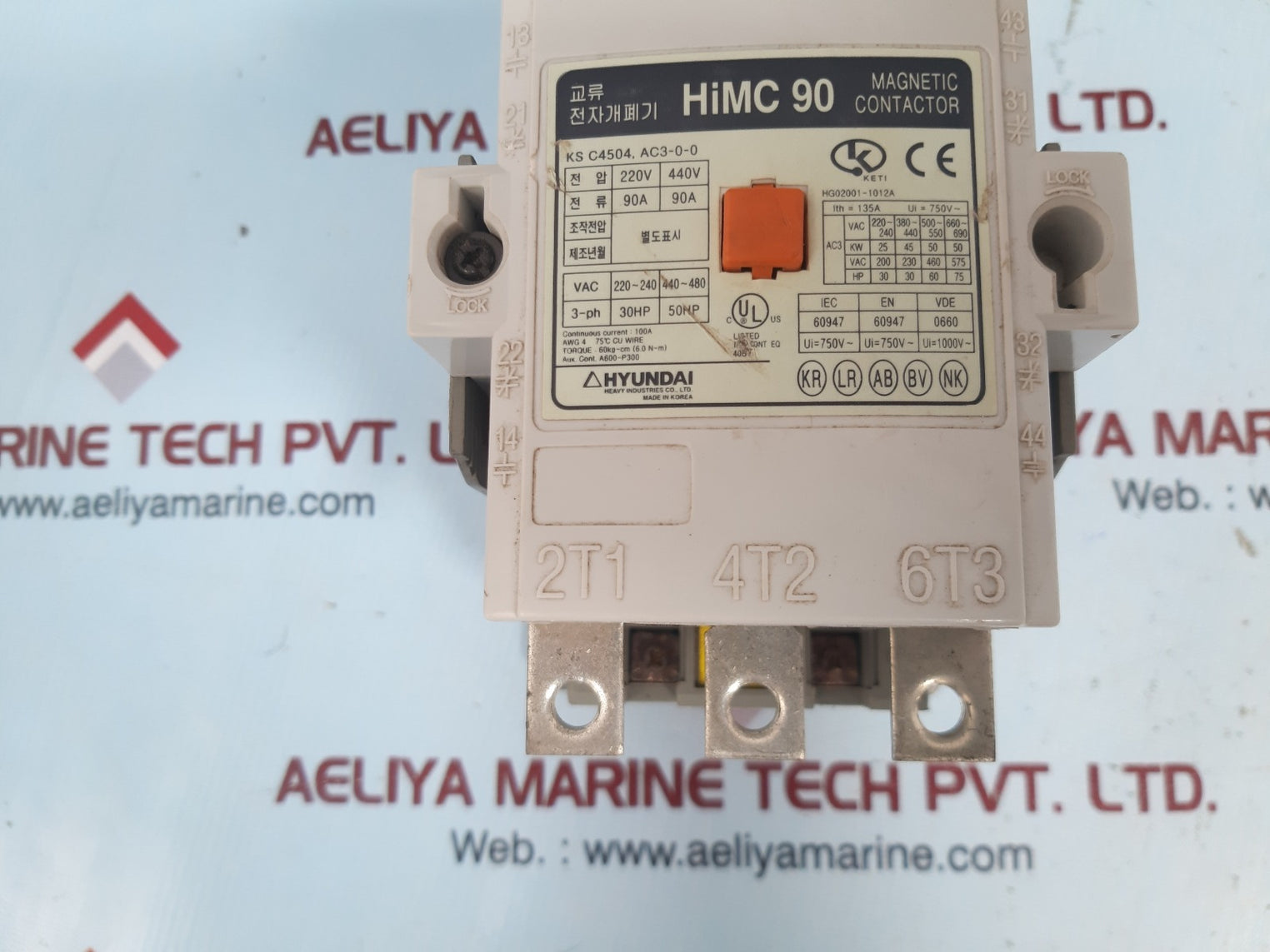 Hyundai himc 90 magnetic contactor