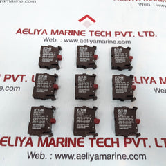 Set of 9x Eaton m22-k01 contact block 