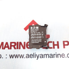 Set of 9x Eaton m22-k01 contact block 