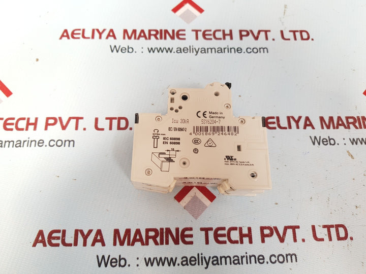 Siemens 5sy62 mcb c4 circuit breaker 