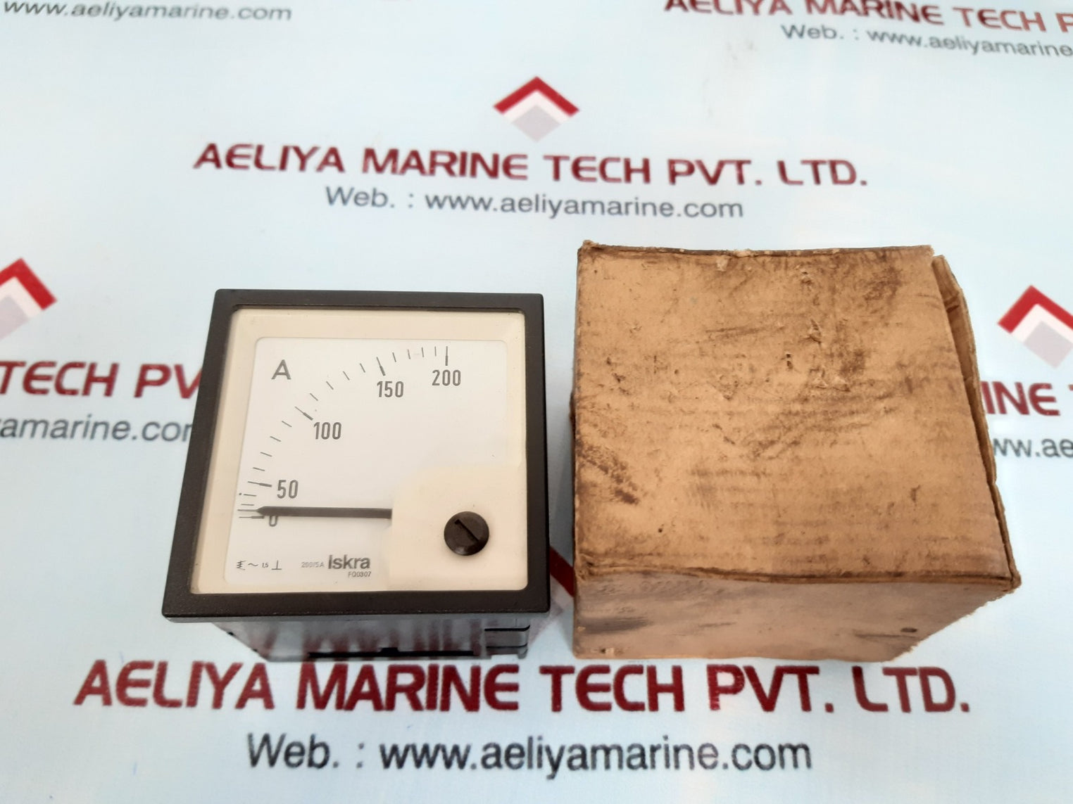 Iskra fq0307 ampere meter 0-200