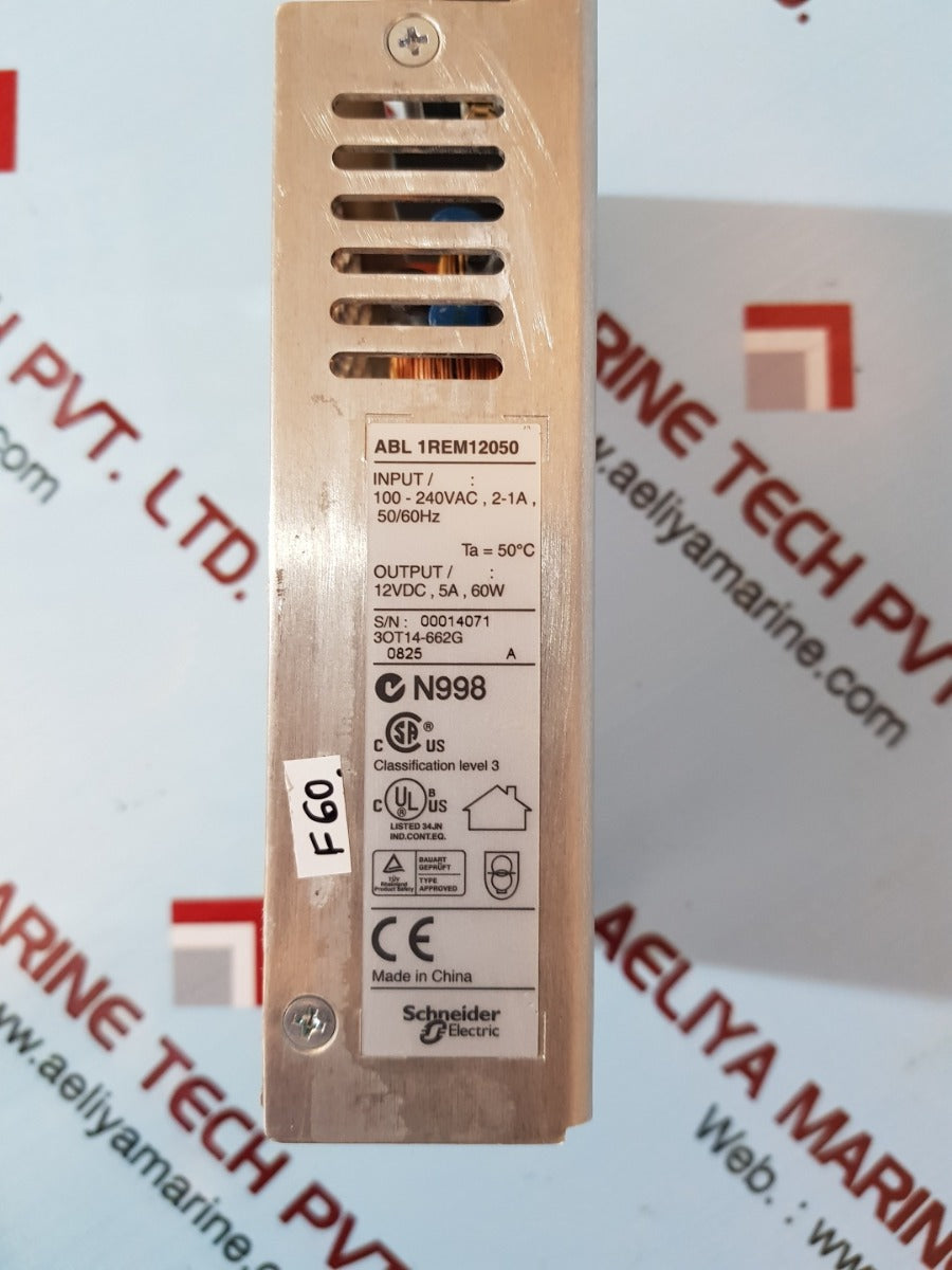 schneider electric abl 1rem12050 regulated power supply
