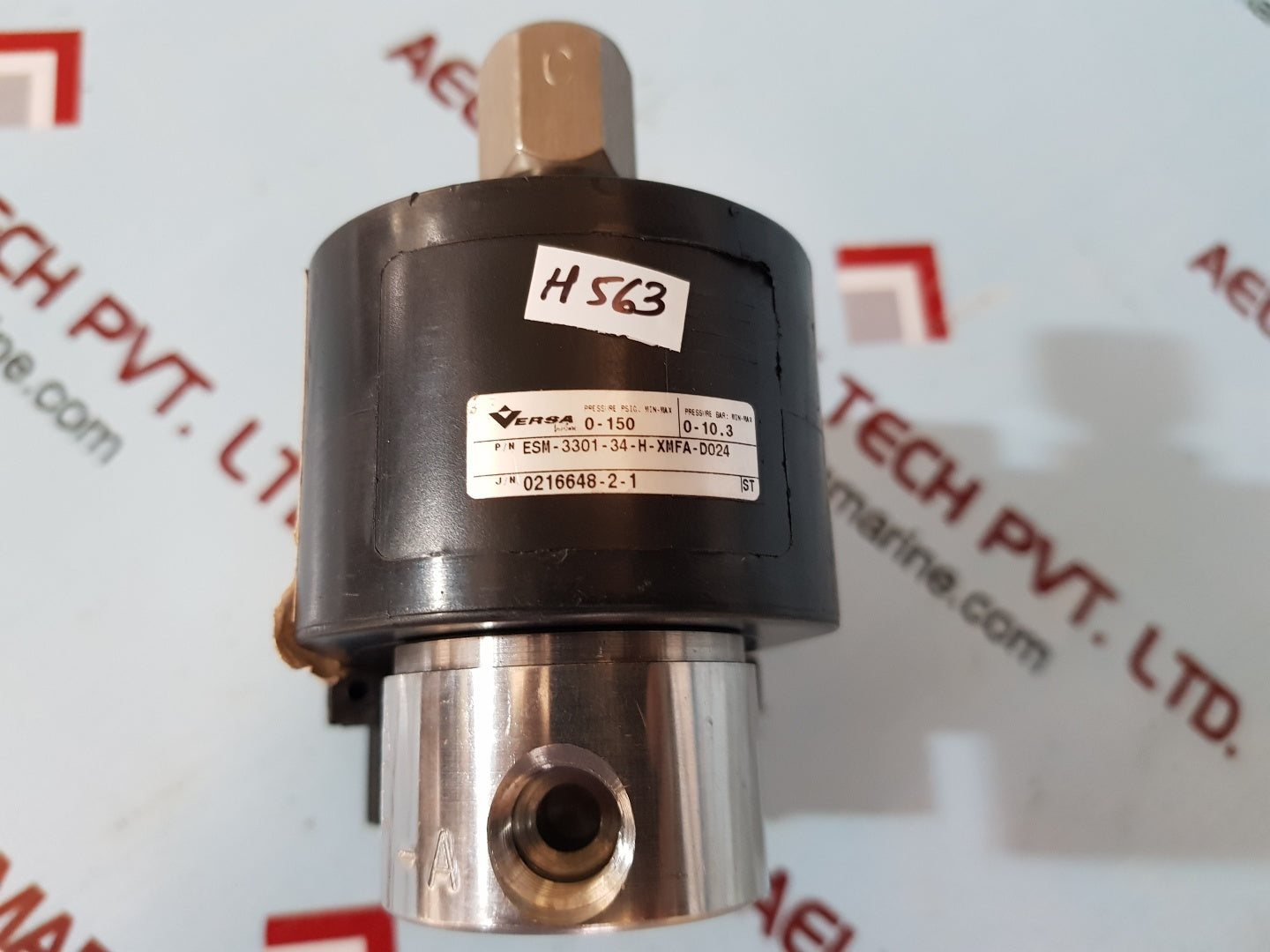 versa esm-3301-34-h-xmfa-d024 solenoid valve 