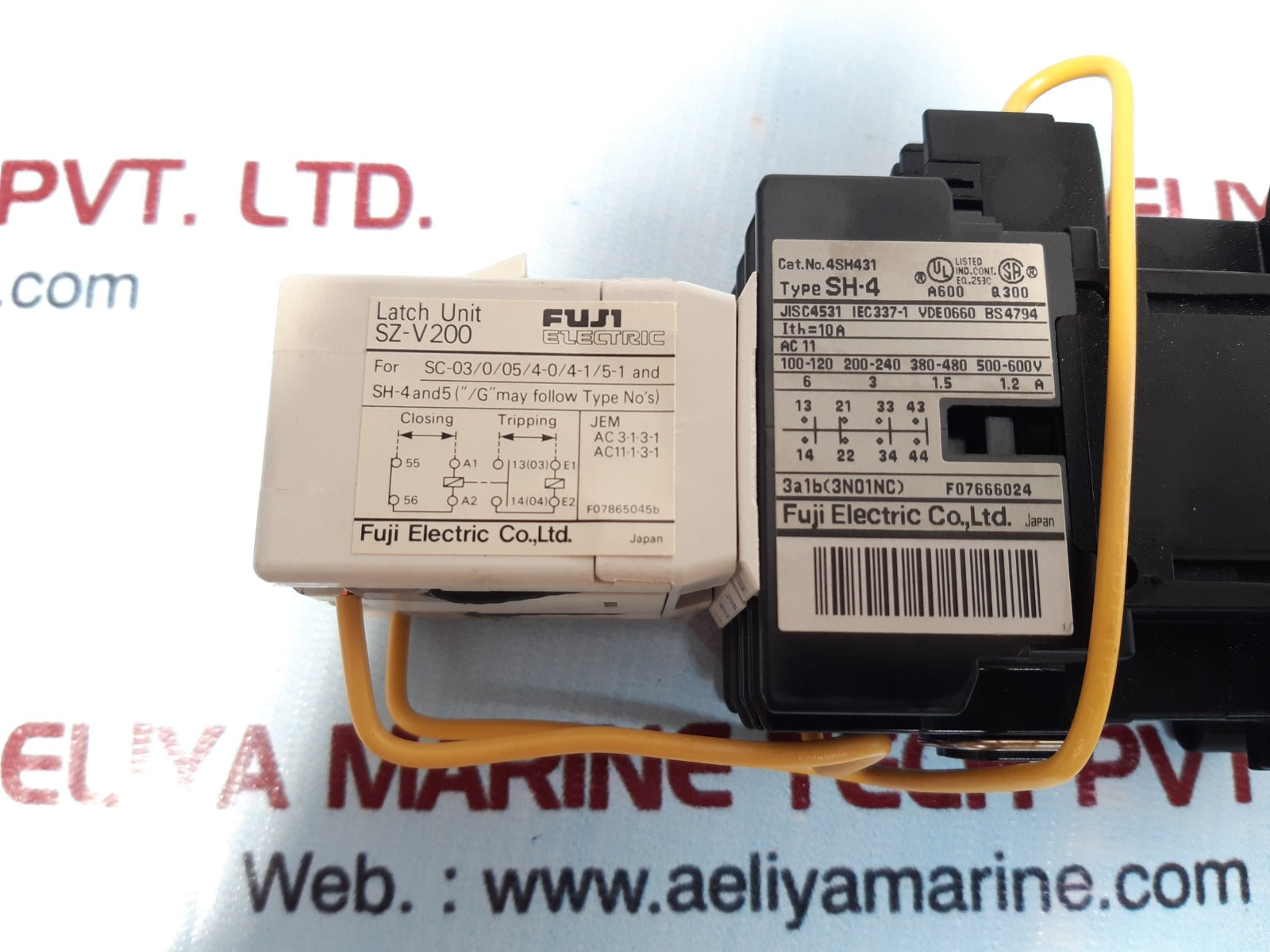 Fuji electric sh-4/sz-v200 contactor 