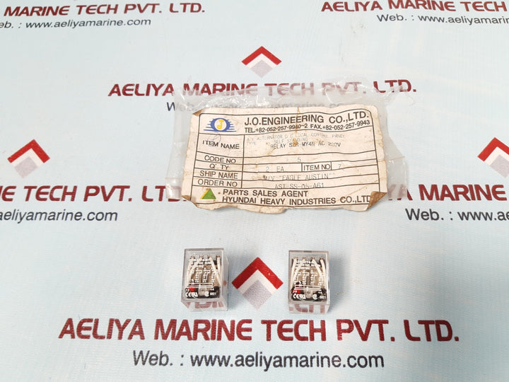 Honeywell Zr-my4-n1 Magnetic Relay 200Vac 3A