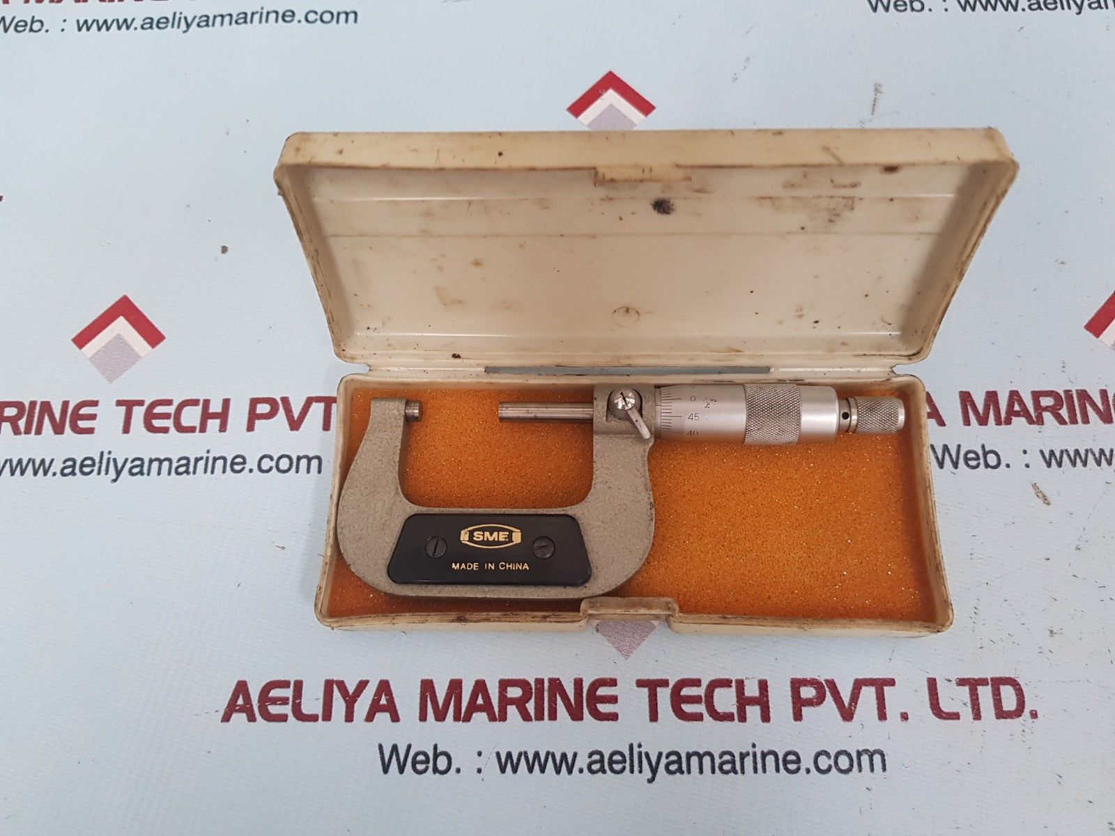 Sme 25-50 mm outside micrometer 0.01 mm