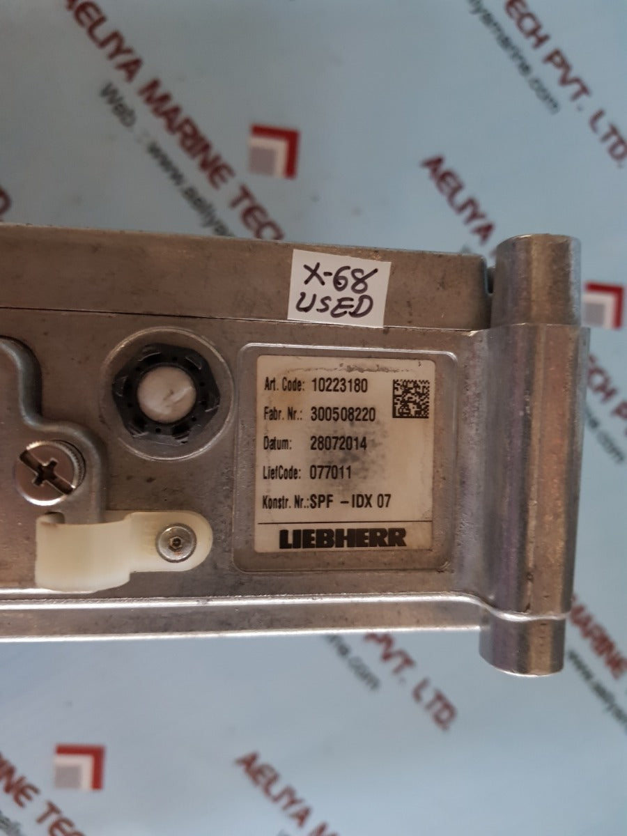Liebherr 10223180 control system 