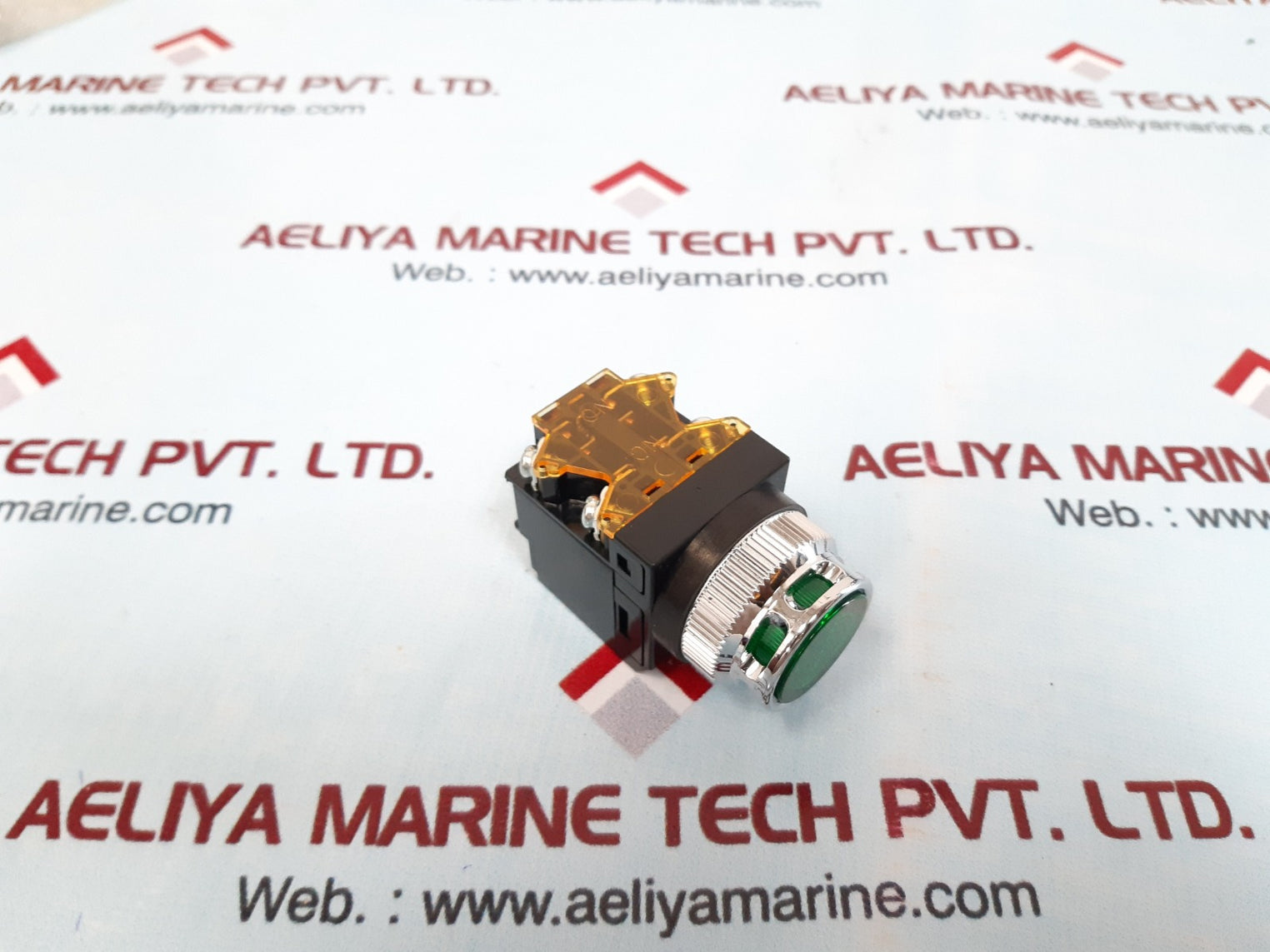 Koino kh-513tl illuminated green push button