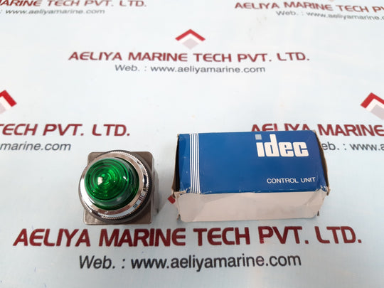 Idec apn118-g green push-button control unit