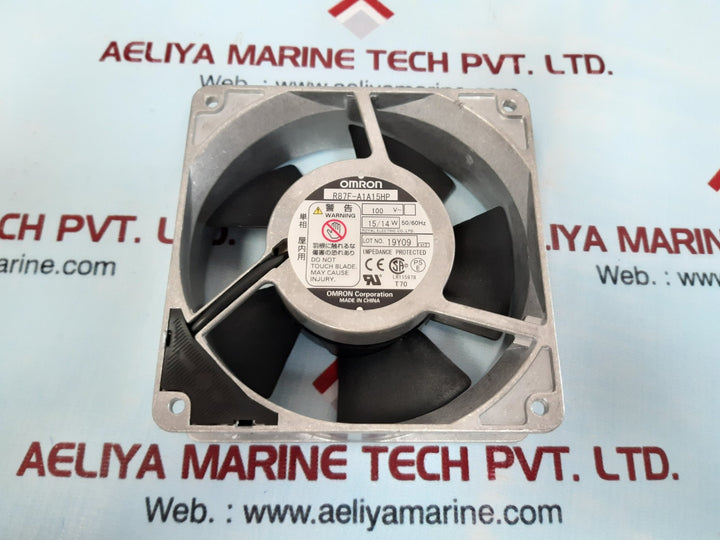 Omron r87f-a1a15hp ac axial fan 100v 50/60hz  15/14w 