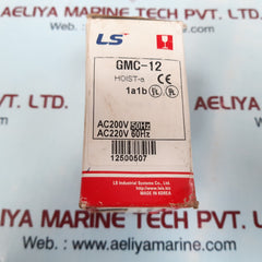 Ls gmc-12 contactor 200v 50hz 