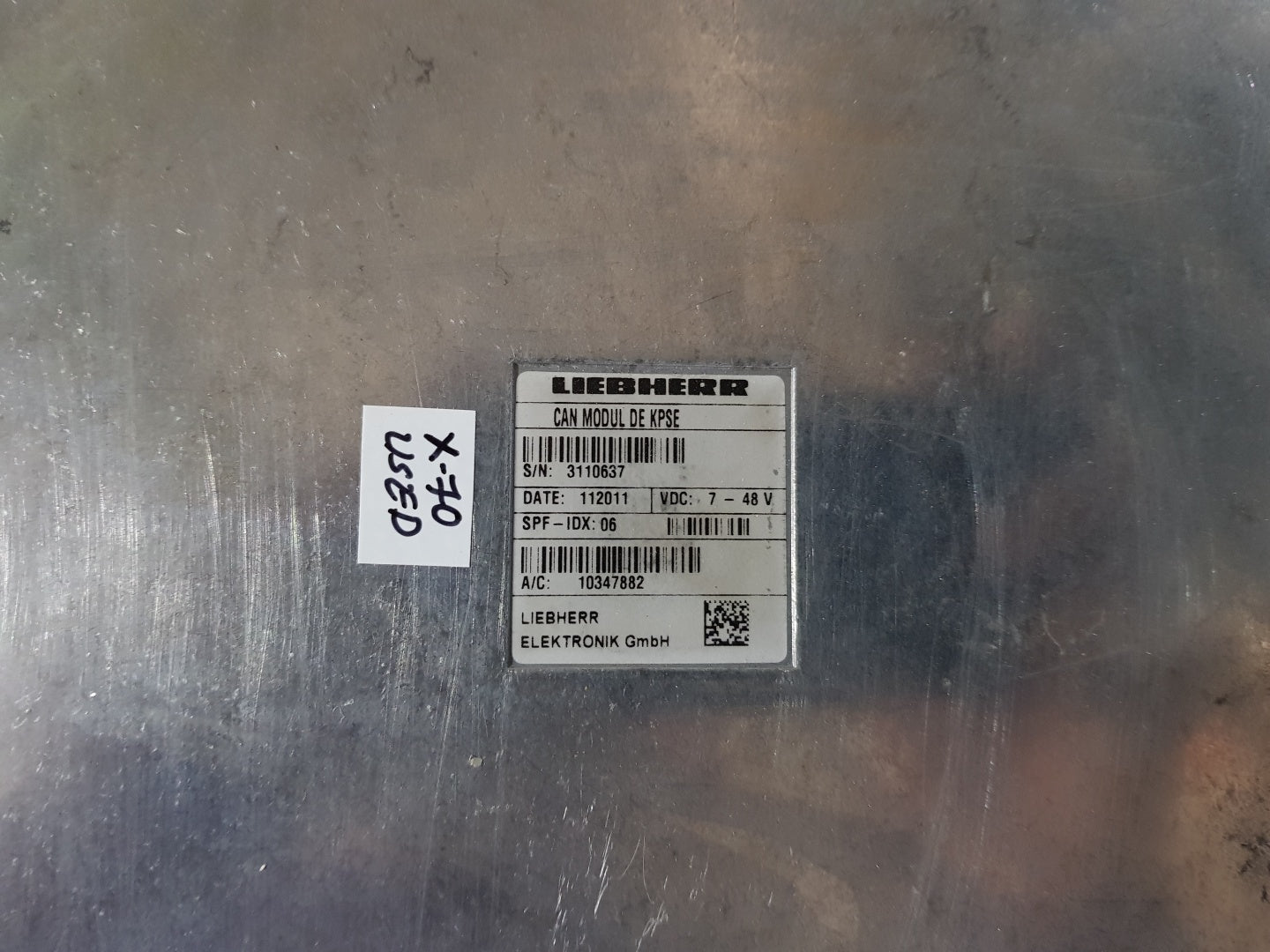 Liebherr 10351549 can module de kpse