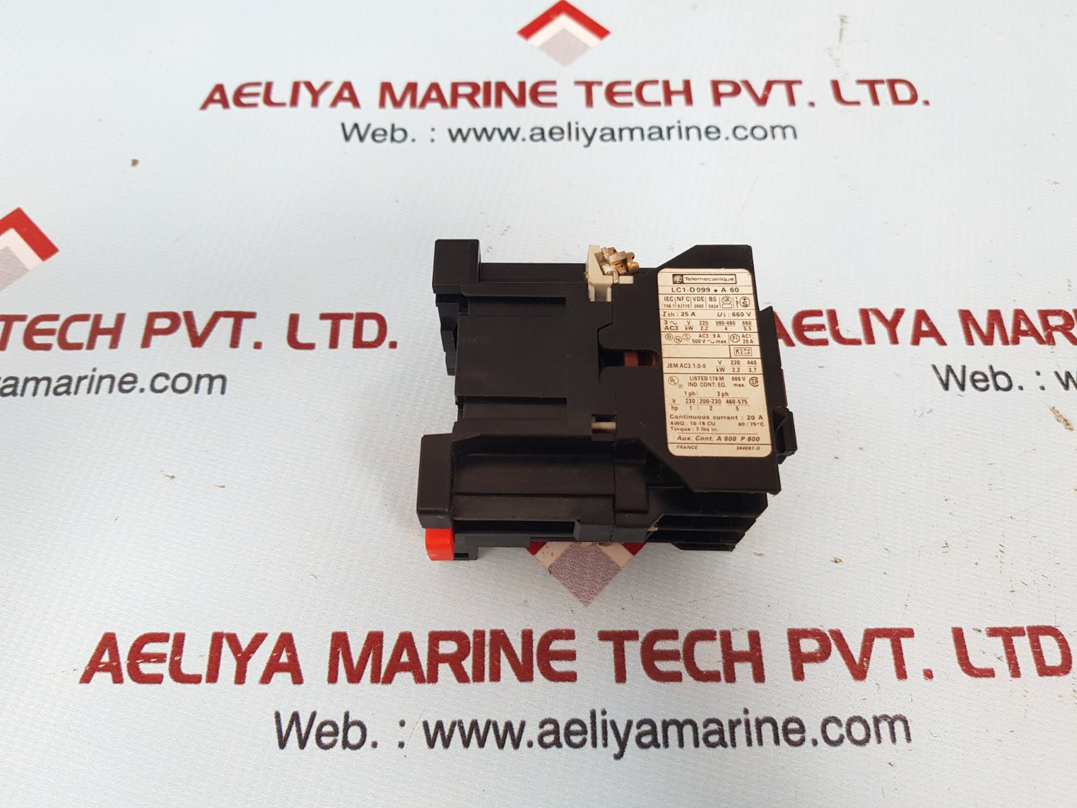 Omron telemecanique lc1-d 099.a 60 contactor