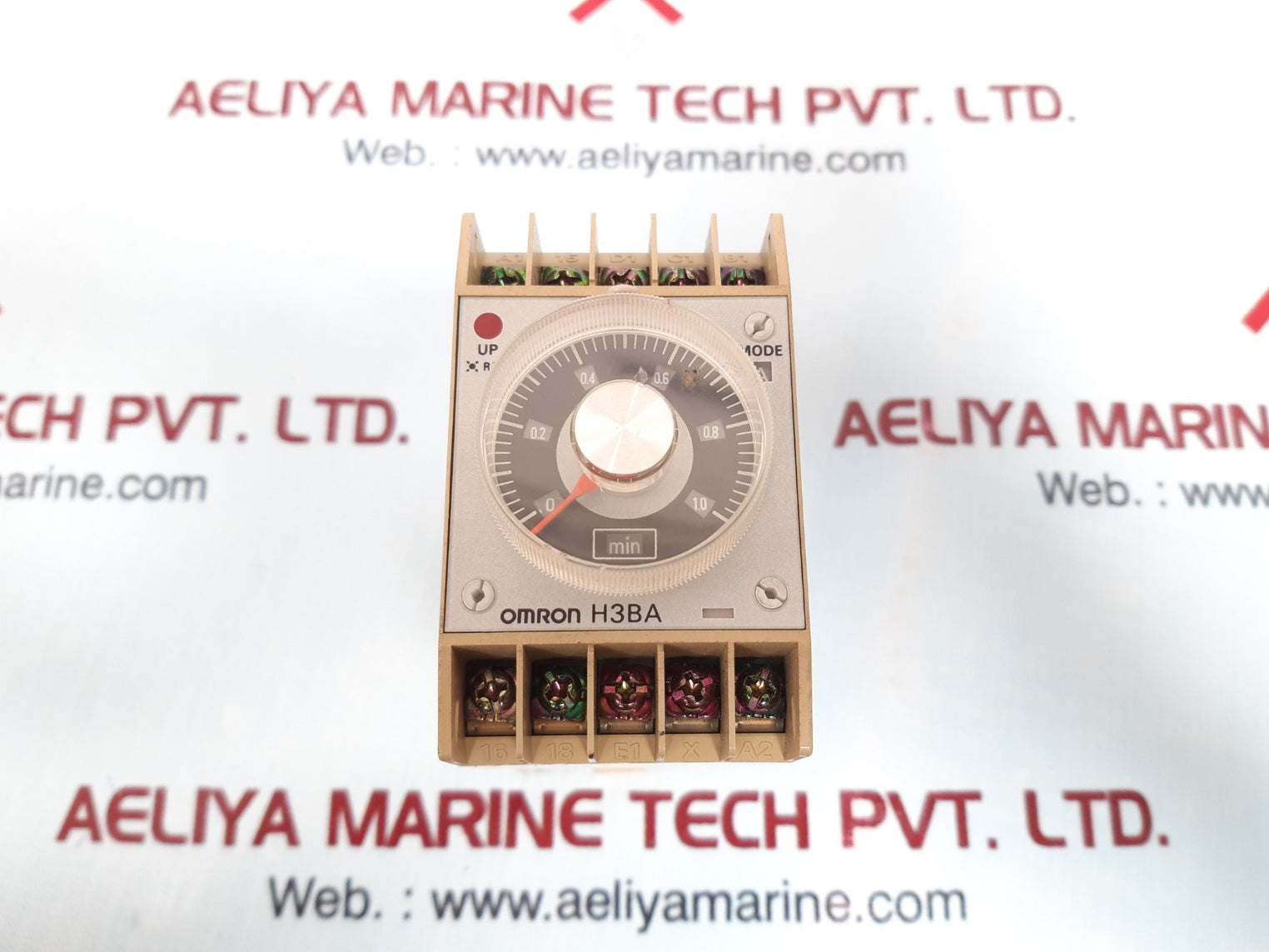 Omron h3ba-fa timer 5a/250vac 