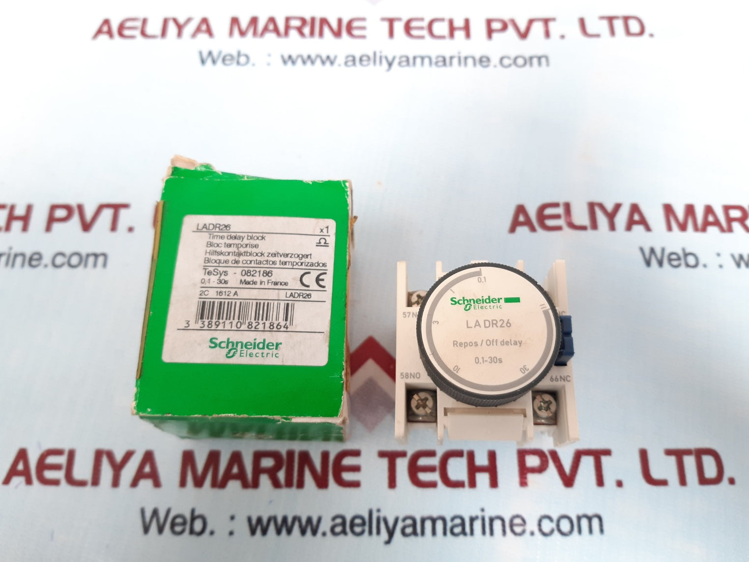 Schneider ladr26 time delay