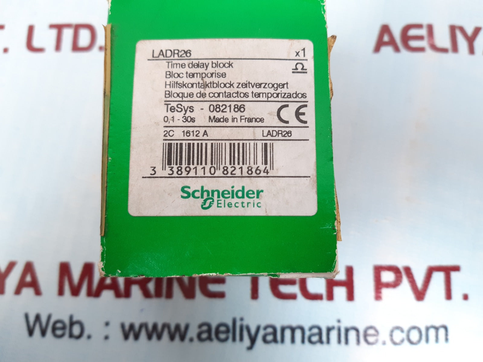Schneider ladr26 time delay