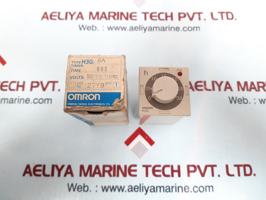 Omron h3g-8a timer 200/220/240vac 