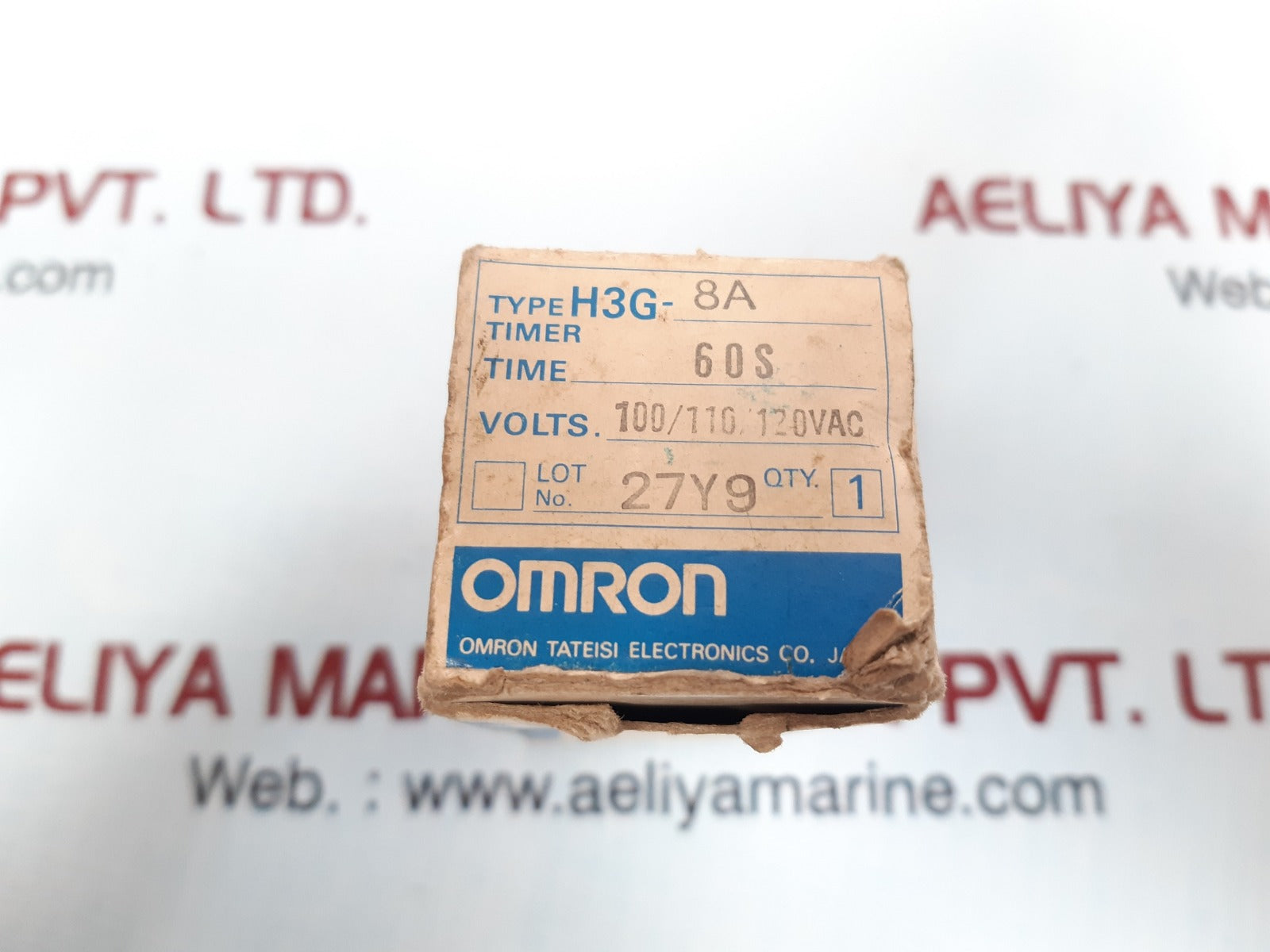 Omron h3g-8a timer 200/220/240vac 