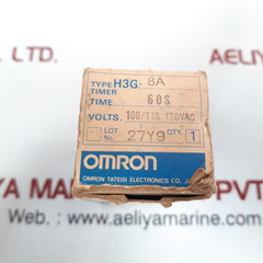 Omron h3g-8a timer 200/220/240vac 