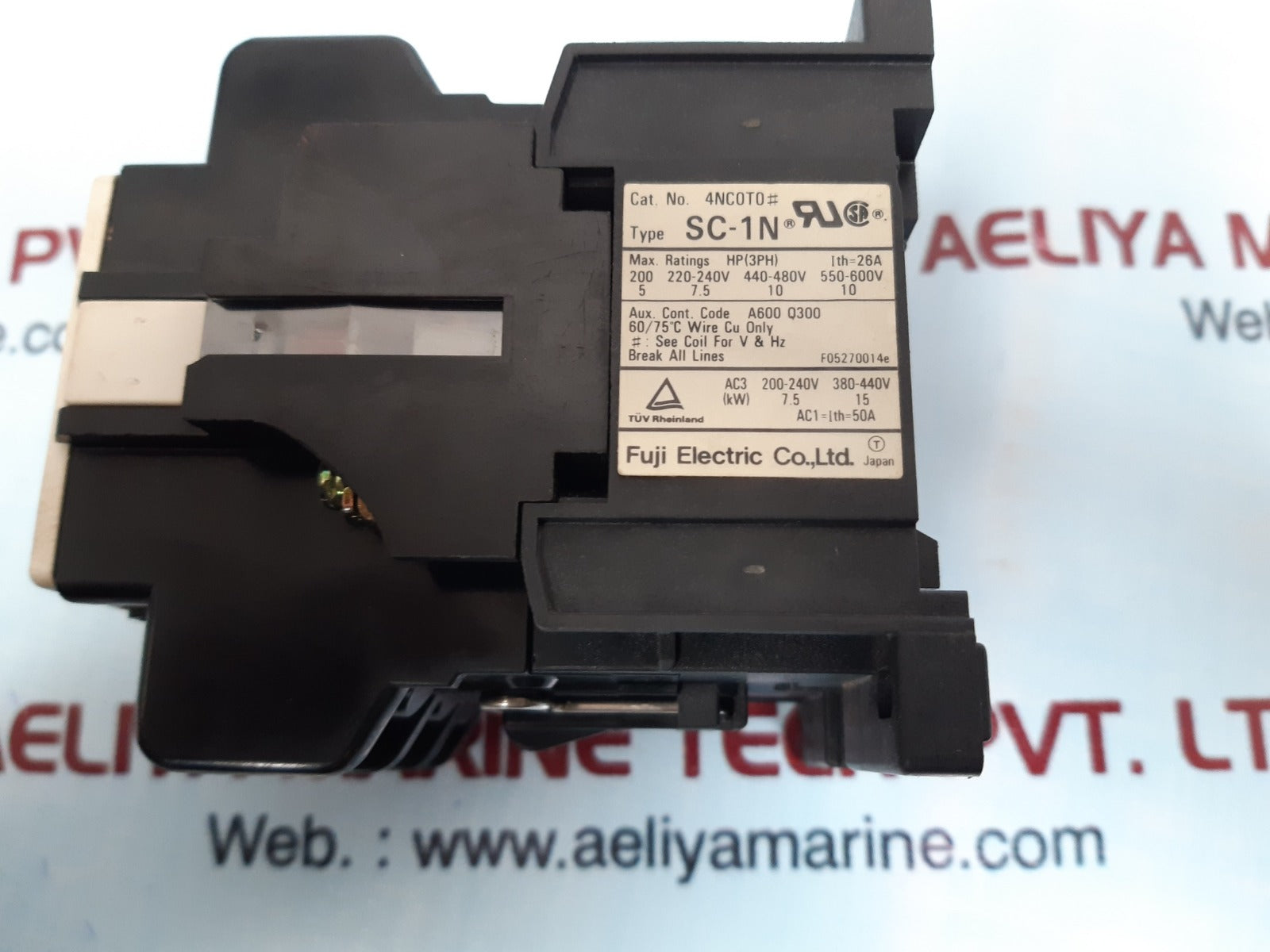 Fuji electric sc-1n magnetic contactor 4nc0t0