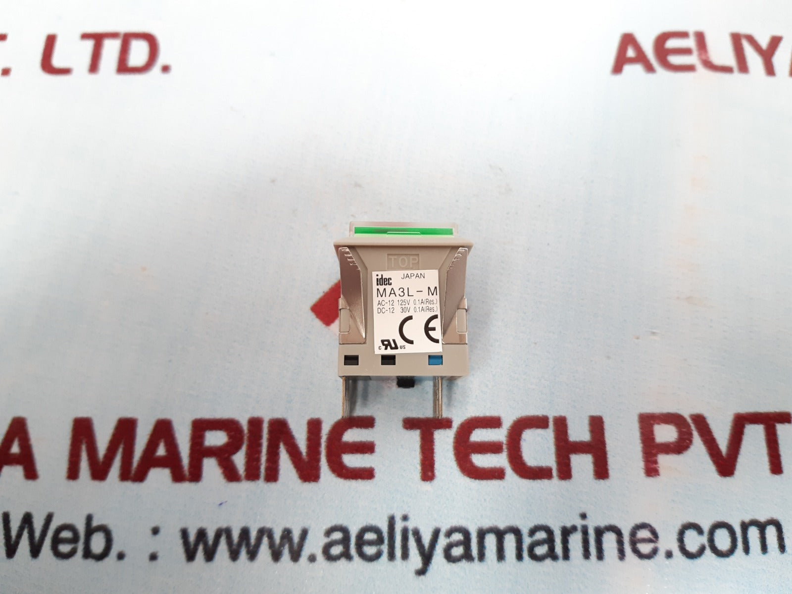 Idec ma3l-m push button switch 