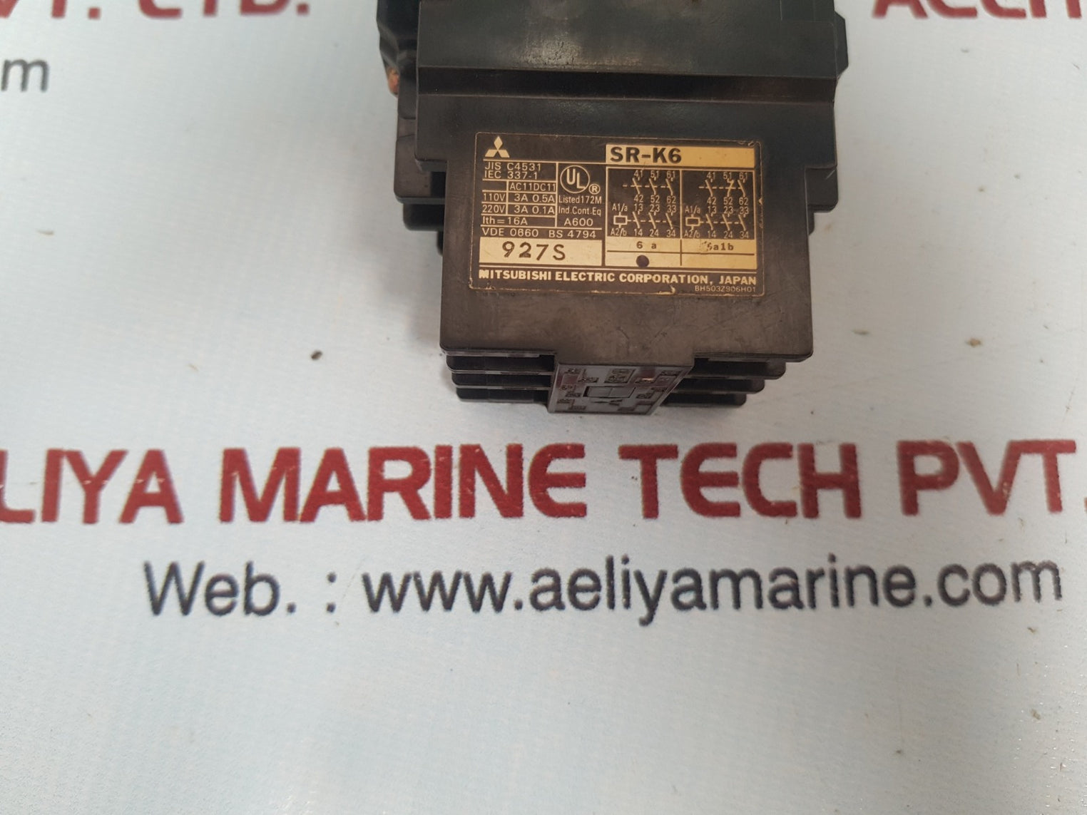 Mitsubishi sr-k6 contactor