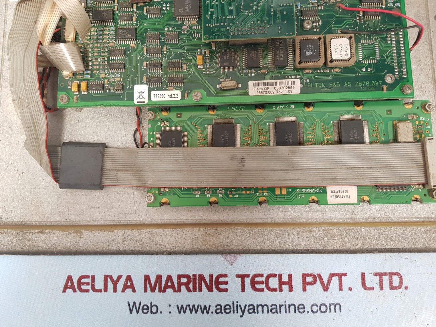 Eltek delta-op 51261.1/251261.1 fire & safety alarm