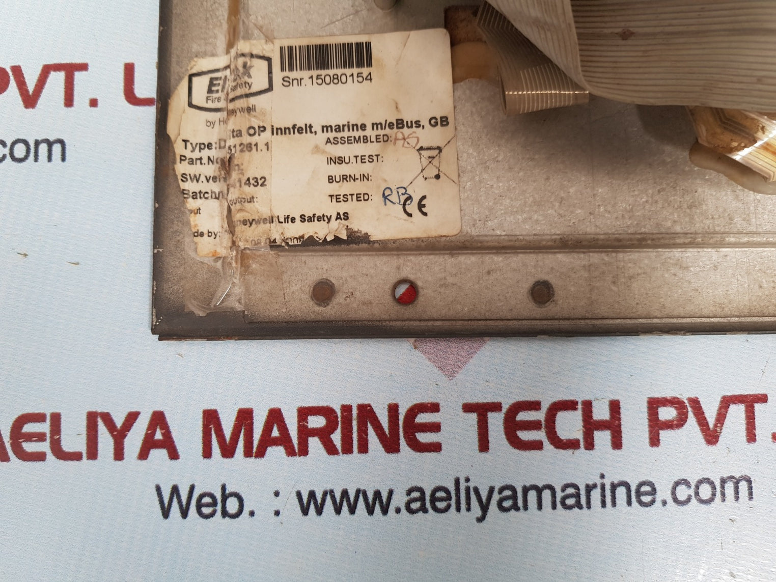 Eltek delta-op 51261.1/251261.1 fire & safety alarm