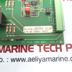 Siemens a1-116-100-525 is.04 field supply board a1-416-200-004,iss.0