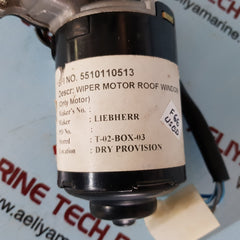 Liebherr tm.408.48 wiper motor roof window