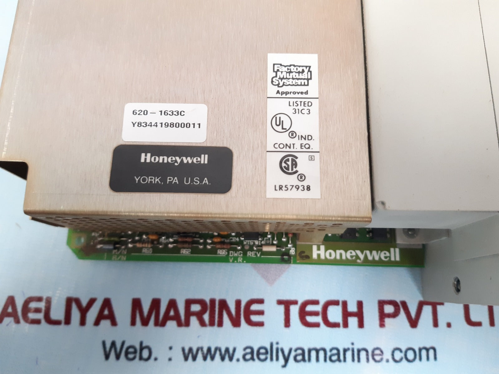 Honeywell 620-1633c control processor module ver 3.3