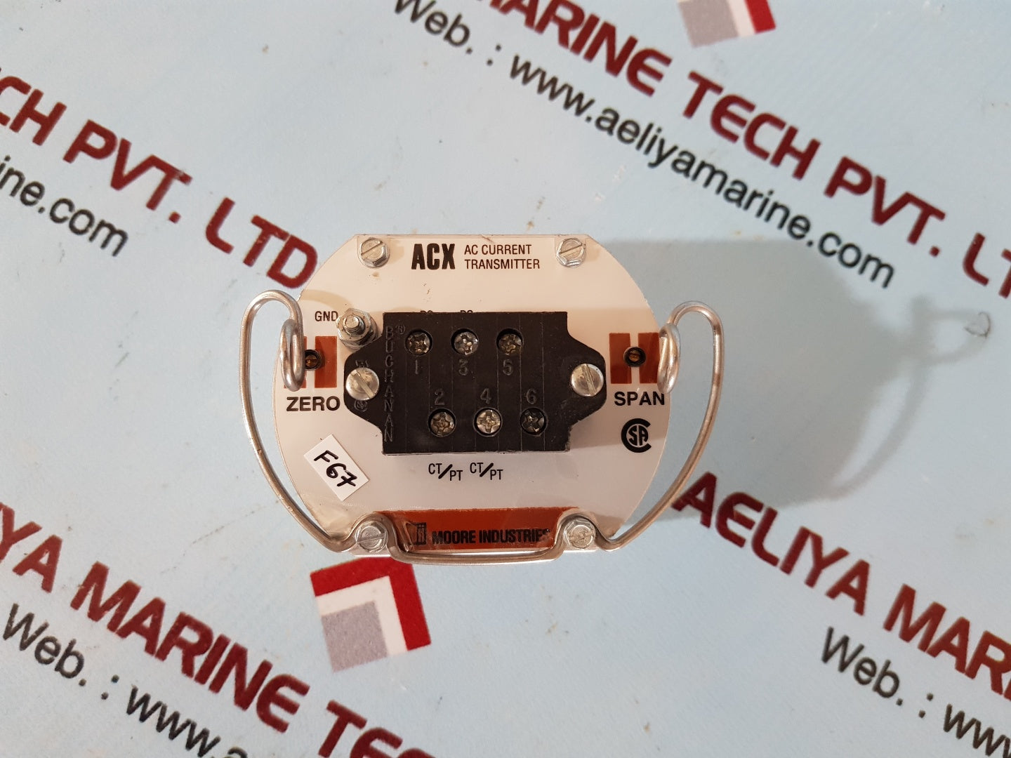 Moore acx70-120vac/4-20ma/12-42dc acx ac current transmitter