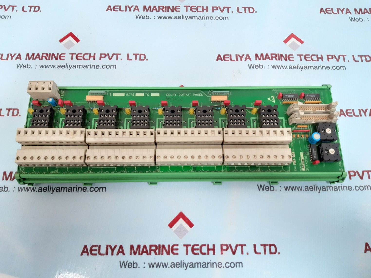 Cegelec m75-60002-1 relay output panel