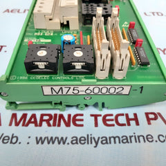 Cegelec m75-60002-1 relay output panel