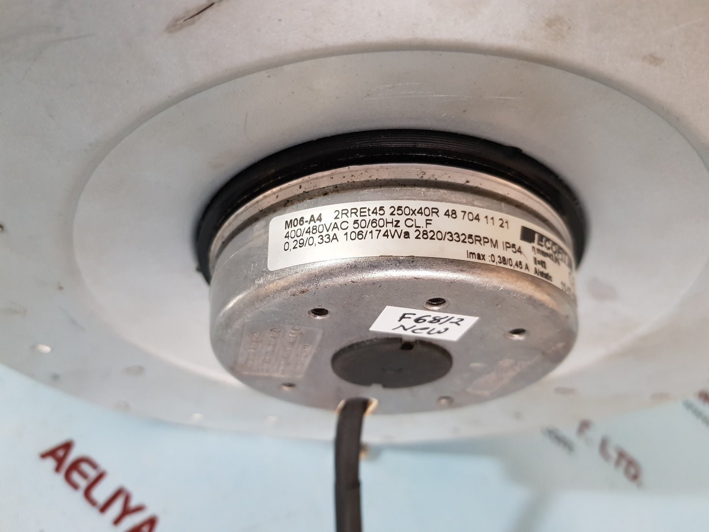 Ecofit m06-a4 2rret45 250x40r axial fan