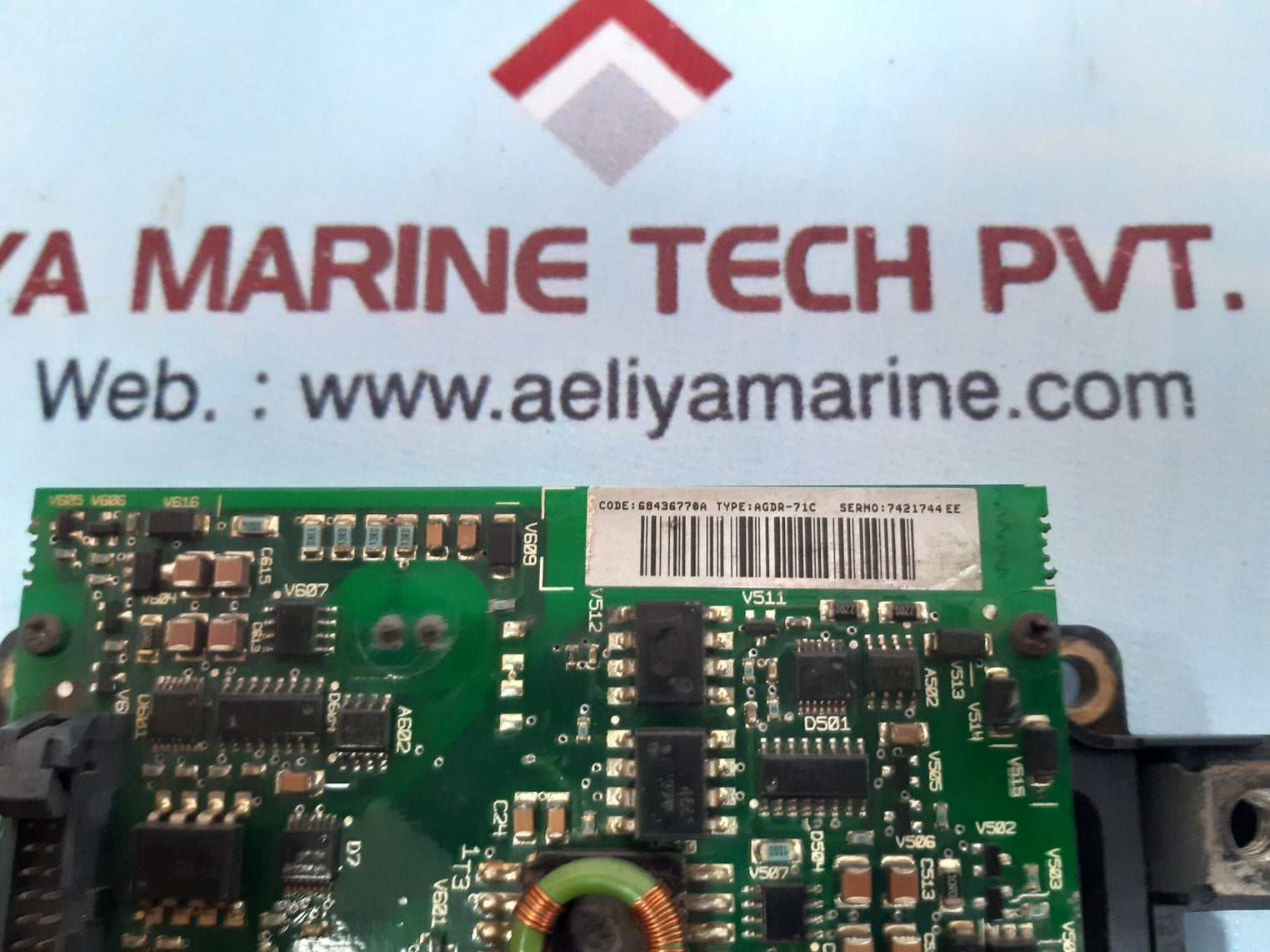 Abb agdr-71c driver board 68439990a